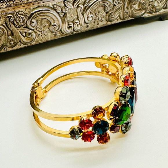 Vintage Fruit Salad Crystal Bracelet - Picture 8 of 12